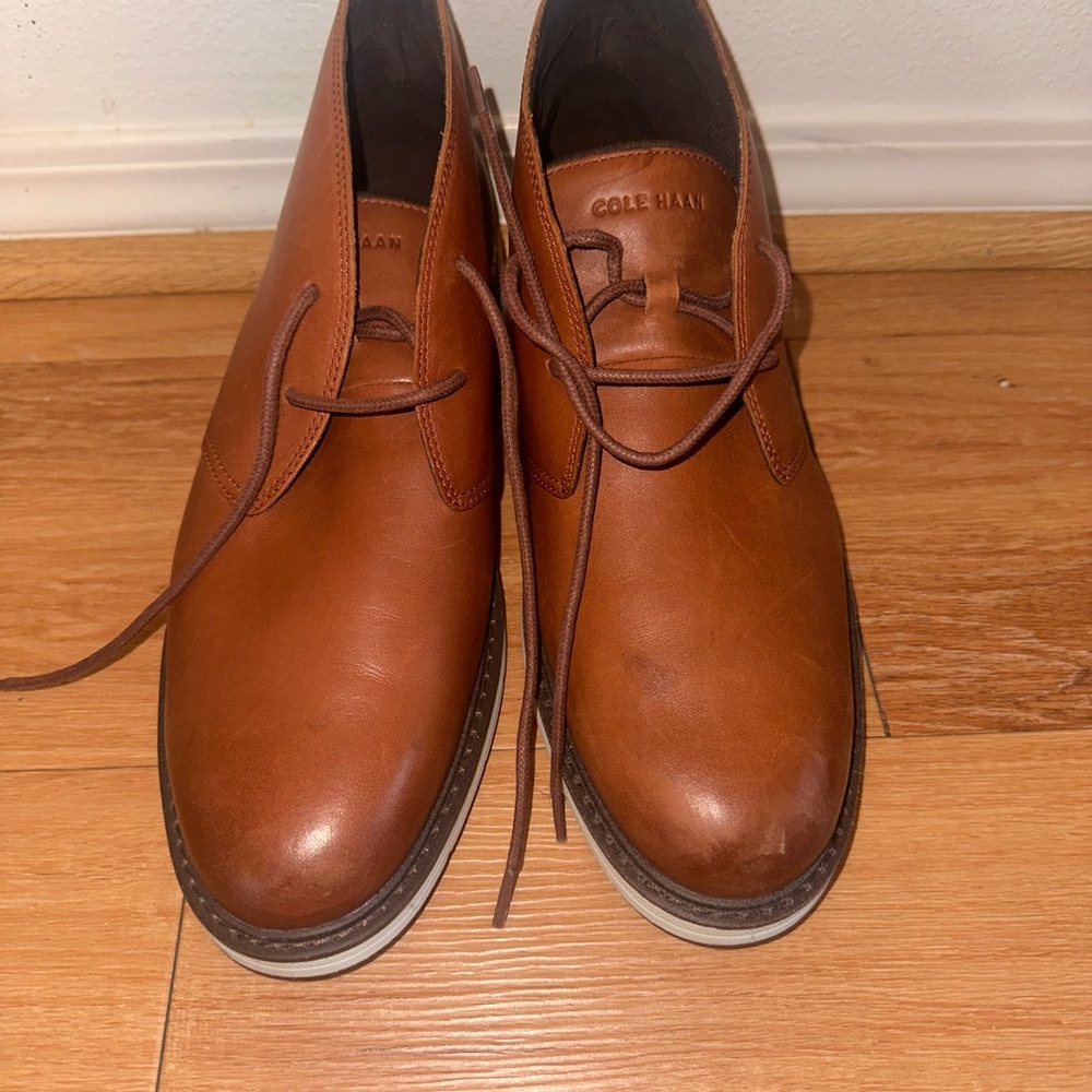 Cole Haan Men's Tan Chukka Boots